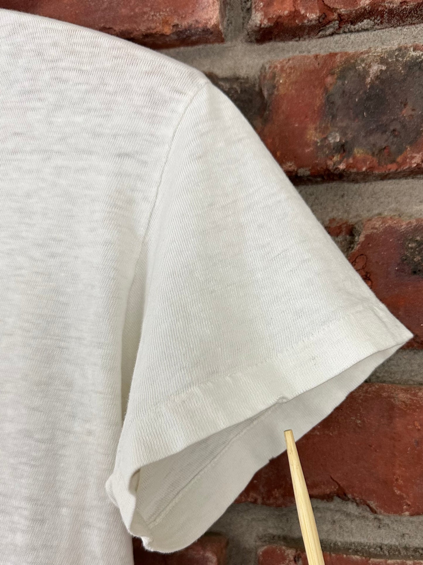 Vintage 70s 1970s YAMAHA Motorcycles T SHIRT Motocross Racing Dirt Bike Supercross Enduro Trials Thrashed Distressed White Hanes Mens Small S