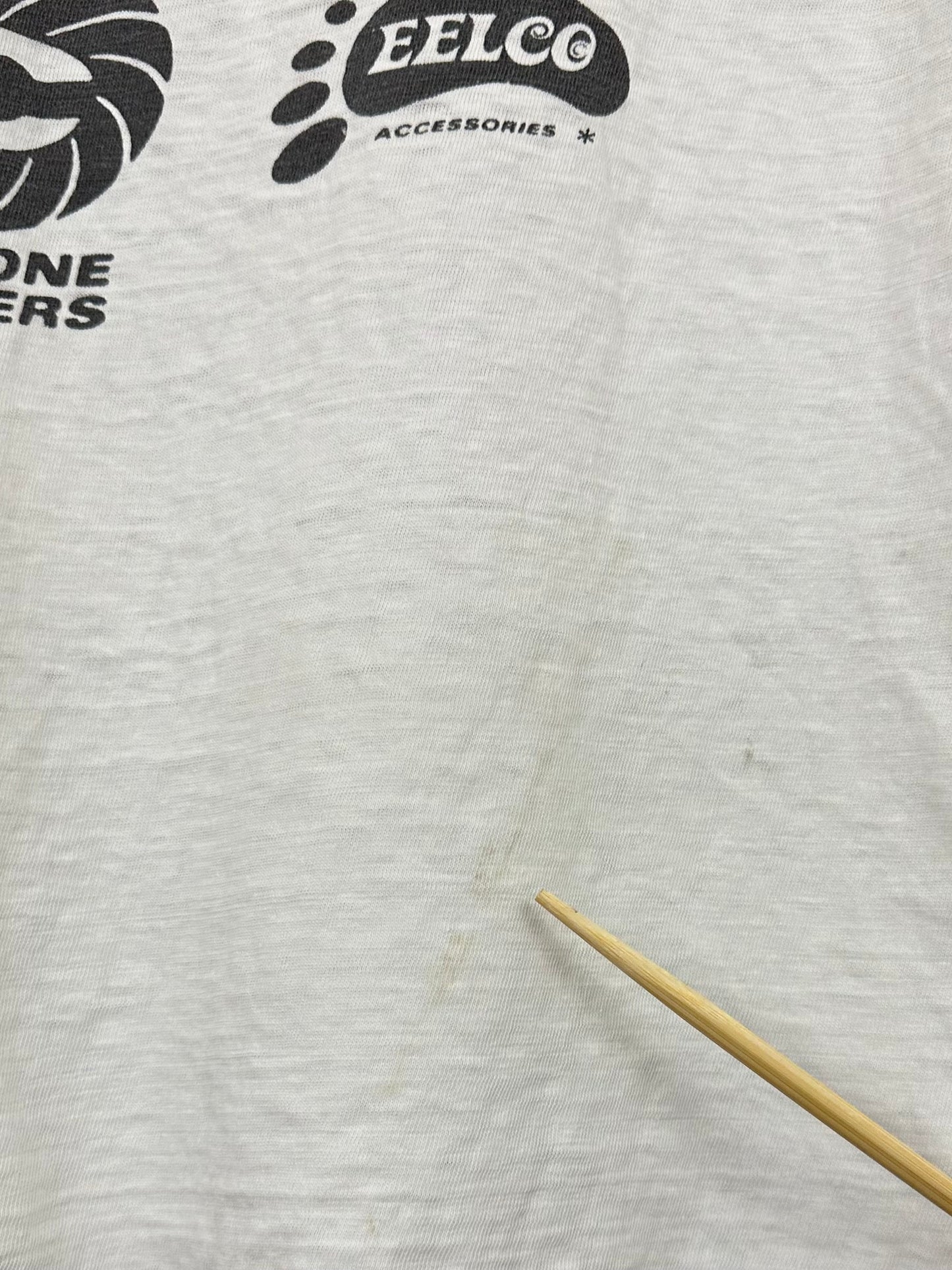 Vintage 70s 1970s 1971 CAR CRAFT Magazine All-Star Drag Racing Team T-Shirt Hot Rod Auto Automotive Speed Shop Distressed Paper Thin White Mens Small S 18.5x24