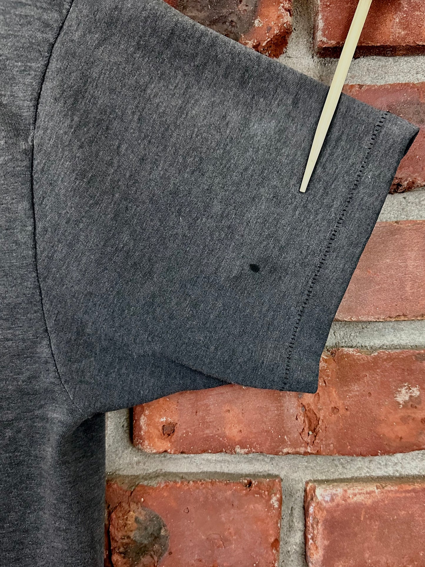 Vintage 80s 1980s DUCATI Motorcycles Logo Biker T-Shirt Paper Thin Burnout Faded Black Mens Medium M 18.75x28