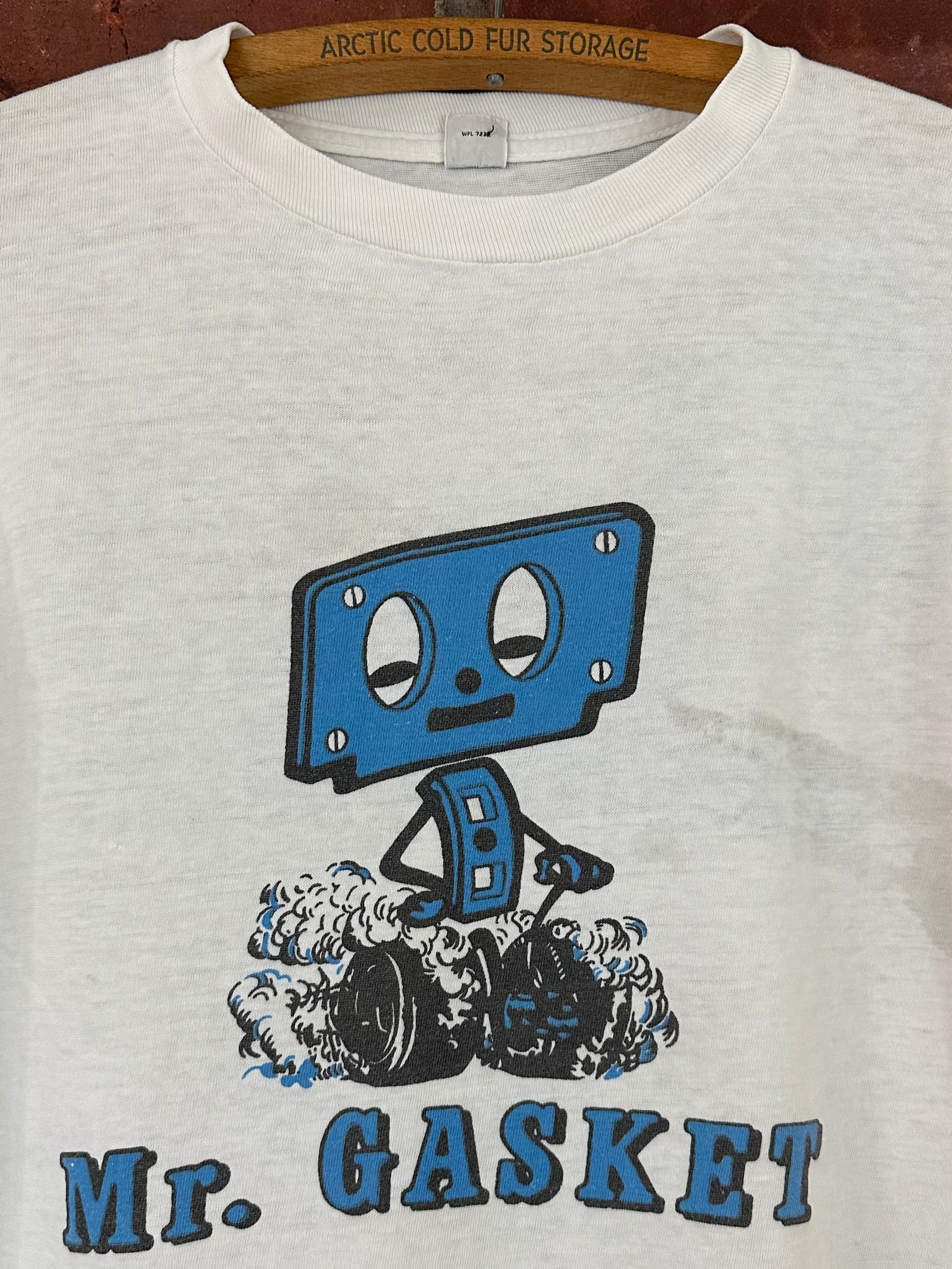 Vintage 60s 1960s MR. GASKET Hi-Performance Products T-Shirt Hot