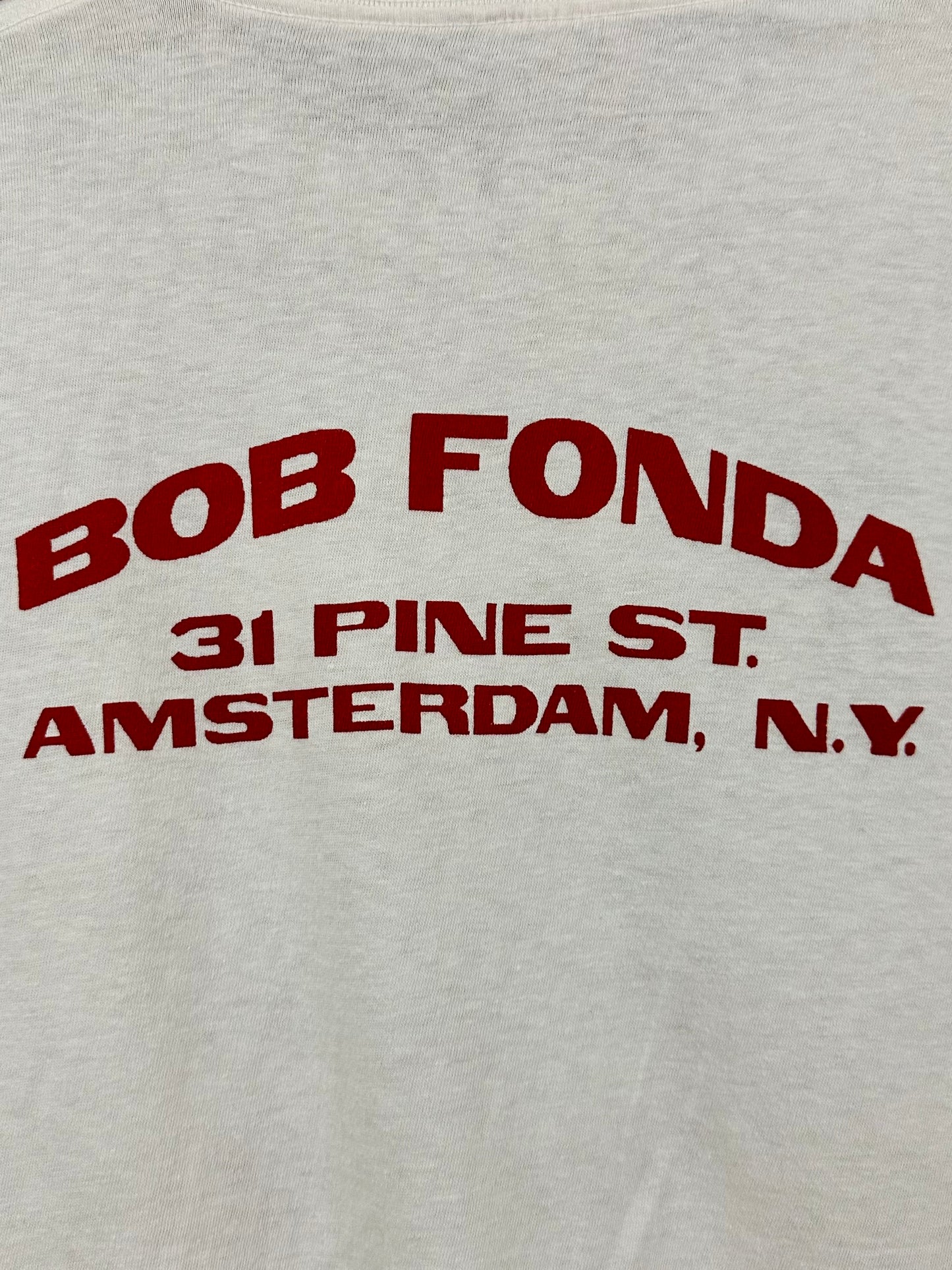 Vintage 60s 1960s MATCHLESS x INDIAN Motorcycles Dealer T-Shirt Bob Fonda Amsterdam New York NY White Mens Large L 20.5x28.5