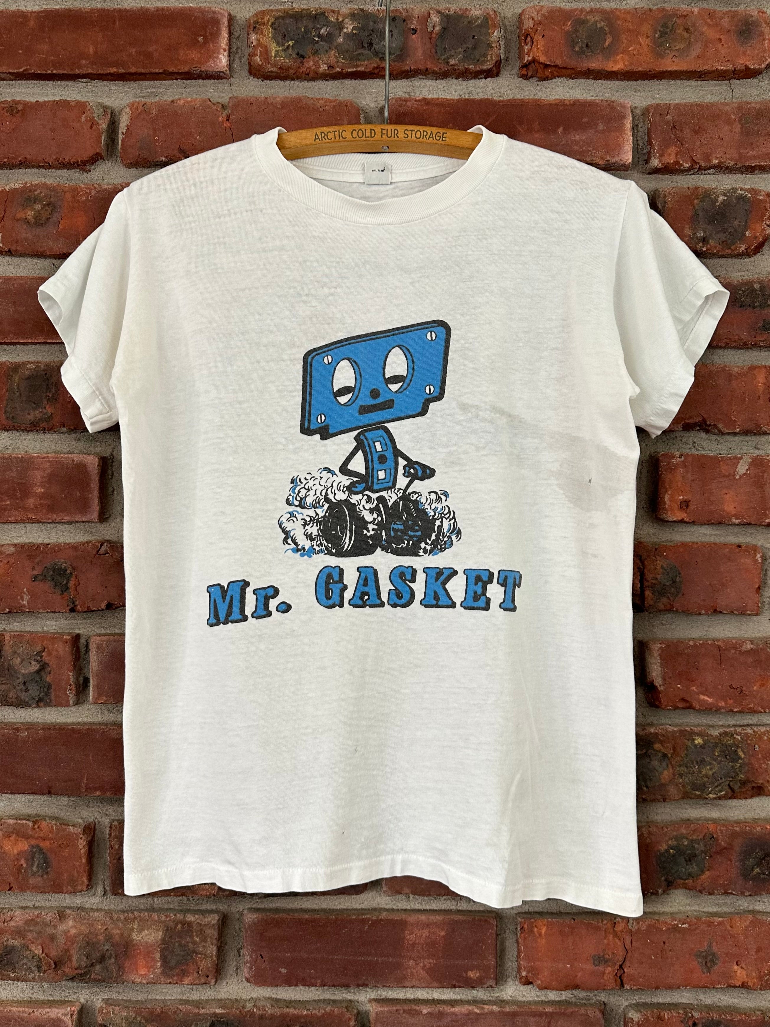 Vintage 60s 1960s MR. GASKET Hi-Performance Products T-Shirt Hot
