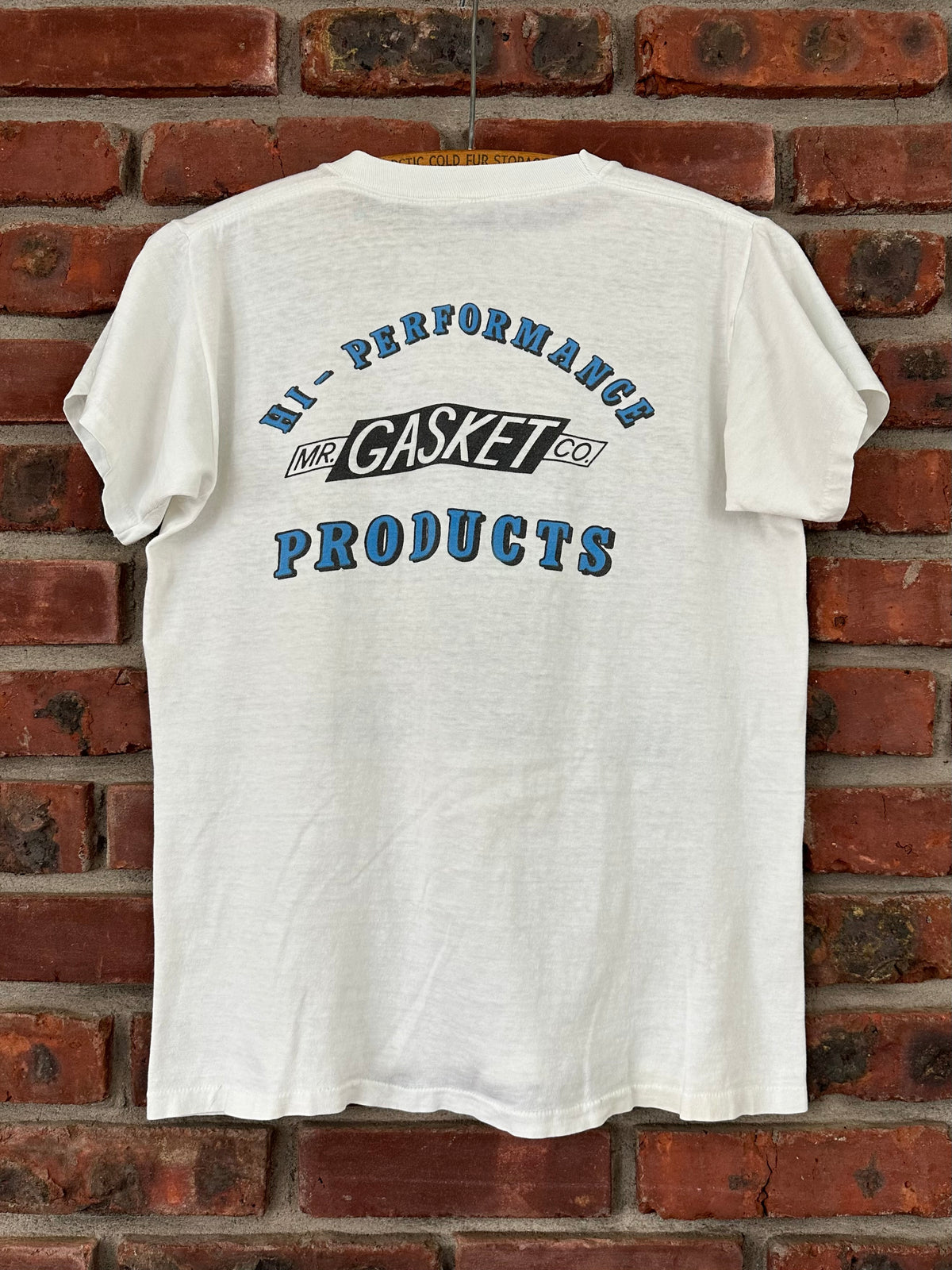 Vintage 60s 1960s MR. GASKET Hi-Performance Products T-Shirt Hot 