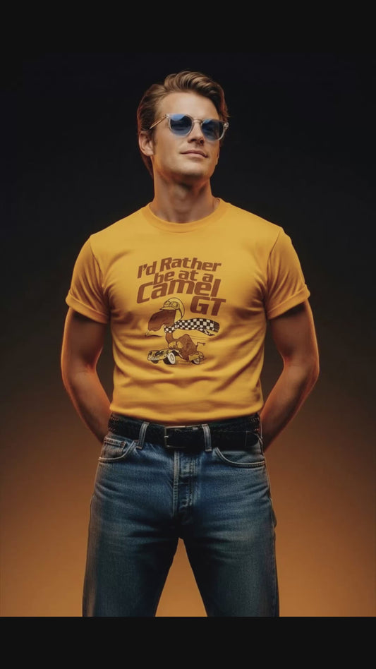 Vintage 80s 1980s 1987 CAMEL GT Ford California Grand Prix 87 T SHIRT Sears Point Raceway IMSA GT Signal Label White Mens Extra Large XL *****